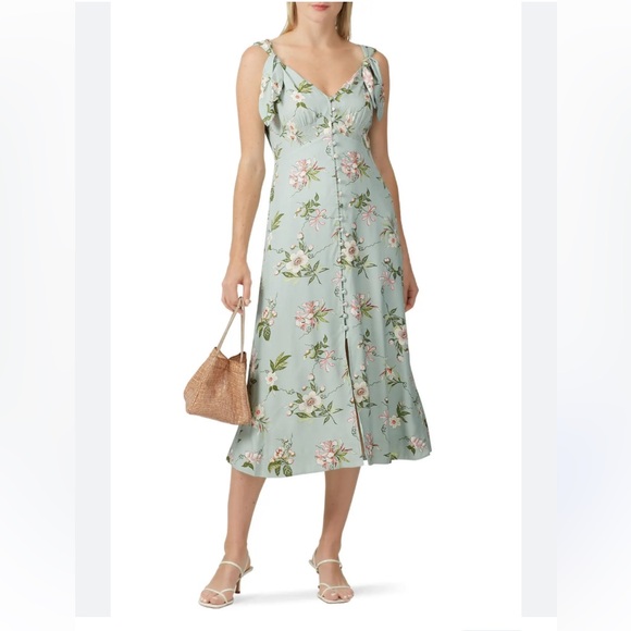 Rebecca Taylor Dresses & Skirts - Rebecca Taylor Silk Blend Midi Dress
